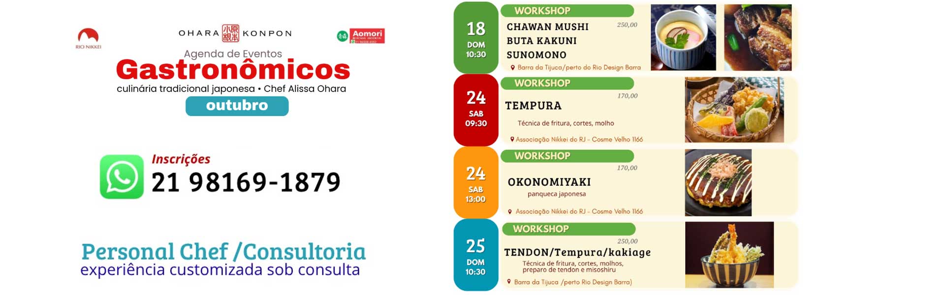 work shop culinario banner 1